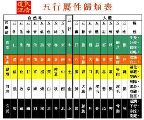 屬龍的五行|十二生肖五行屬性對照表